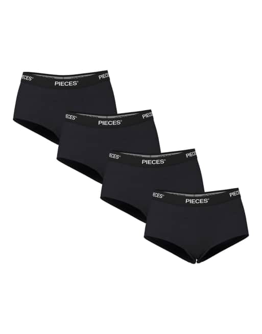 Pieces - Boxershorts in zwart 2, 2 van 3