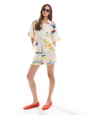 Pieces Boxy Fit Shirt