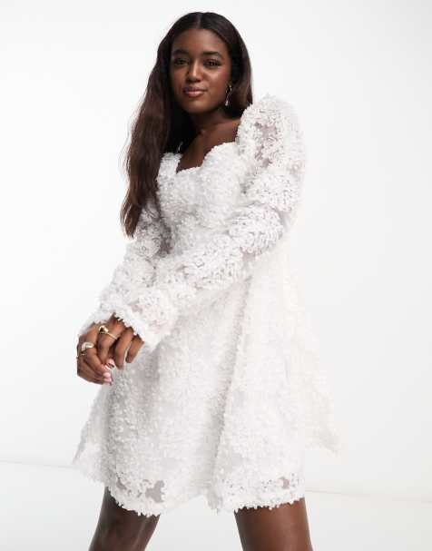 White lace hotsell dress cheap