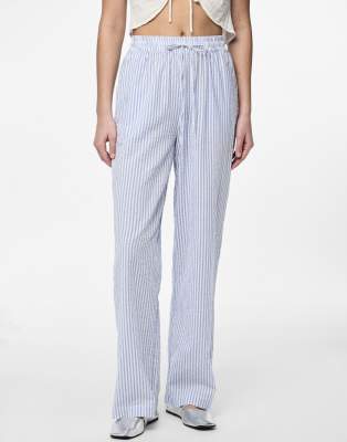 Pieces - Broek in blauw