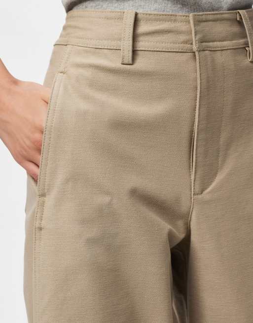 Pieces - Broek in neutrale trenchcoat-kleur, 4 van 7