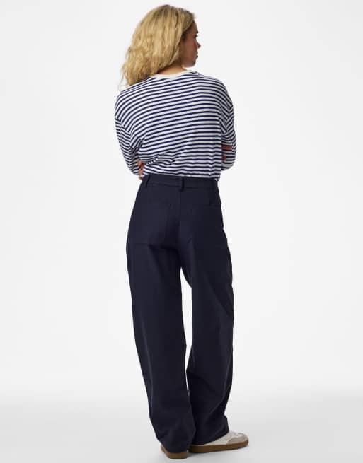 Pieces - Broek in 'sky captain', 2 van 7