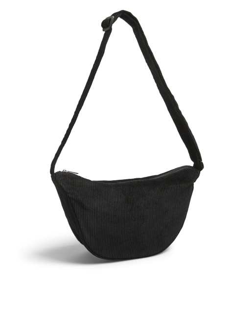 Pieces Bum bag in black