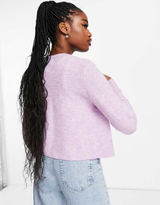 Lilac pullover cheap sweater