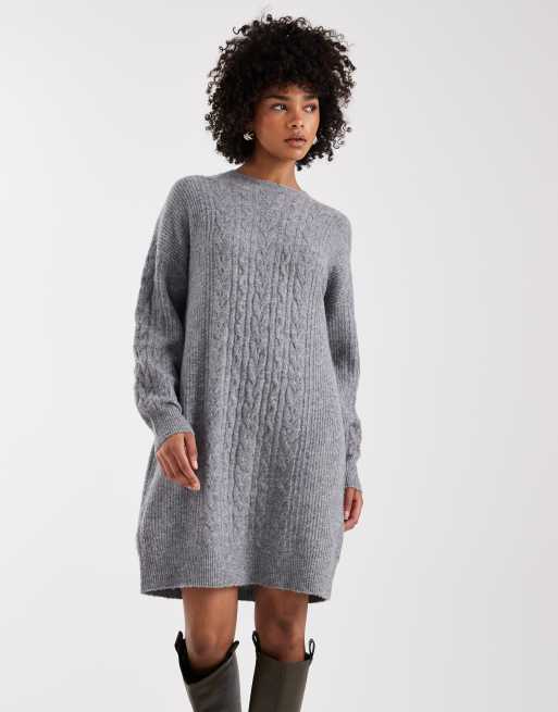 cable knit mini dress Nova Quarter Zip Drawstring Waist Featuring a quarter zip and long sleeves Holiday Muse Cable Knit Sweater