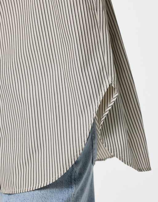 Pieces - Camicia color betulla, 4 di 7