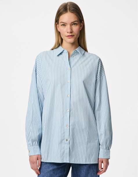 Pieces - Camicia lavaggio aloe - view 1