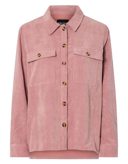 Pieces - Camicia rosa cenere, 5 di 6