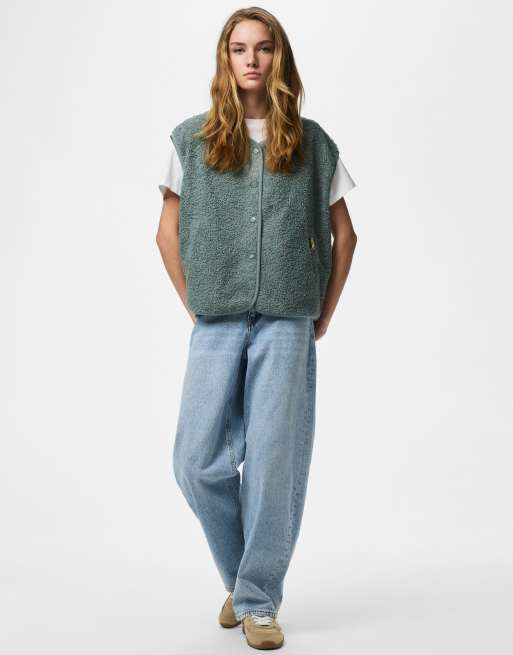 Pieces canotta in verde chinois, 3 di 6