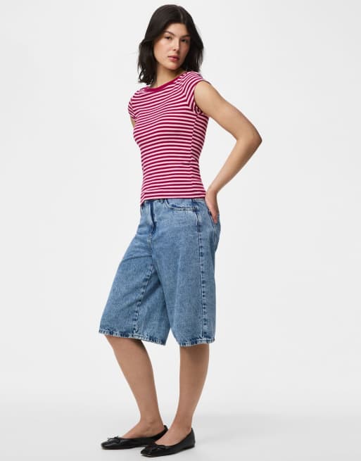 Pieces Cap sleeve top in roseate spoonbill1, 3 of 6