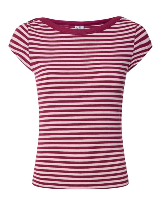 Pieces Cap sleeve top in roseate spoonbill1, 5 of 6