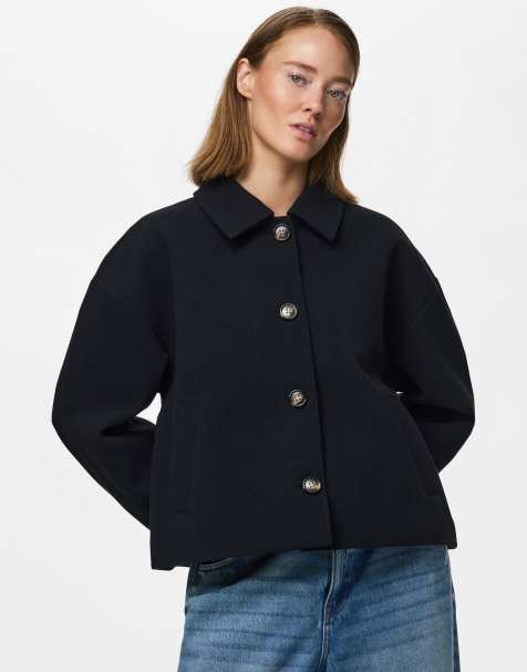 Pieces cappotto nero - view 1