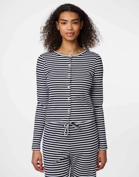 Pieces Cardigan in maritime blue - view 1