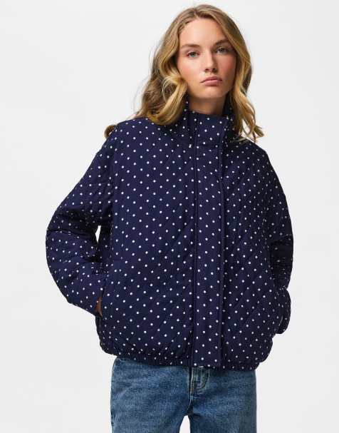 Pieces cazadora bomber en azul marino - view 1