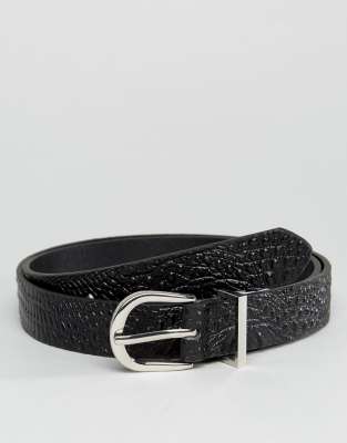Pieces - Ceinture avec boucle ronde