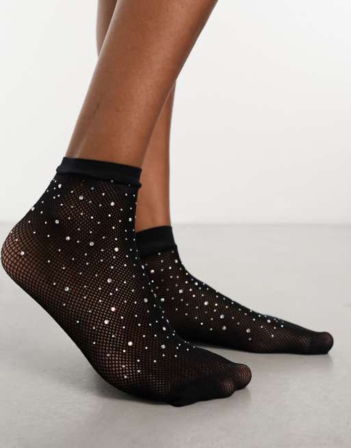 Chaussette resille noir hot sale