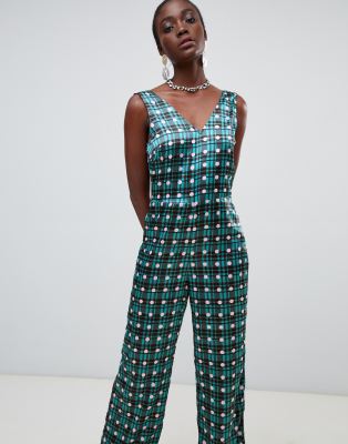 polka dot jumpsuit asos