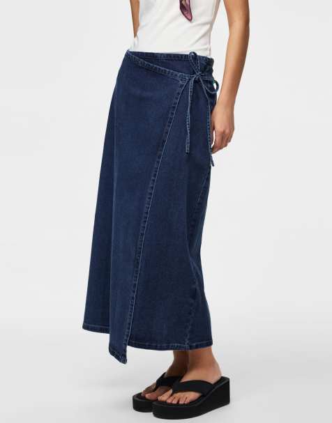Pieces - Chemise en jean - Bleu foncé - view 1