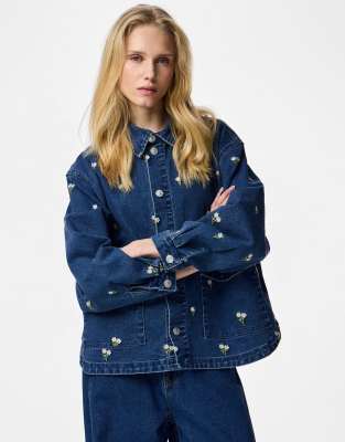 Chemise en jean - Bleu moyen L