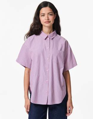 Pieces - Chemise - Rose fuchsia S