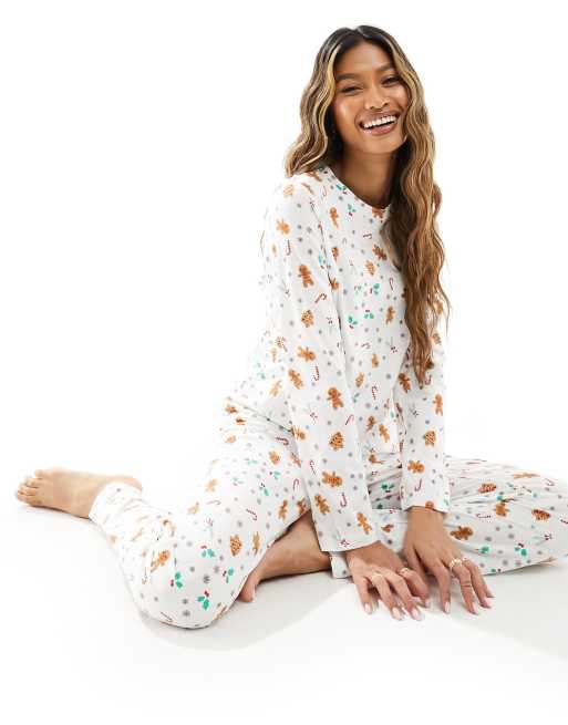 Womens 2025 gingerbread pyjamas