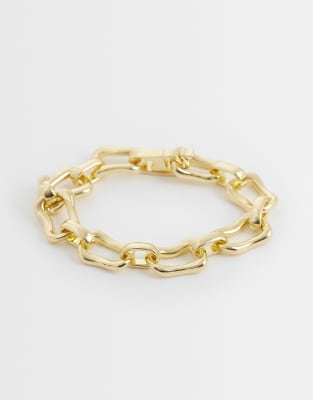 Pieces Chunky Bracelet In Gold