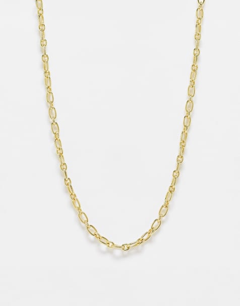 Pieces - Collana a catenina placcata oro 18k - view 1