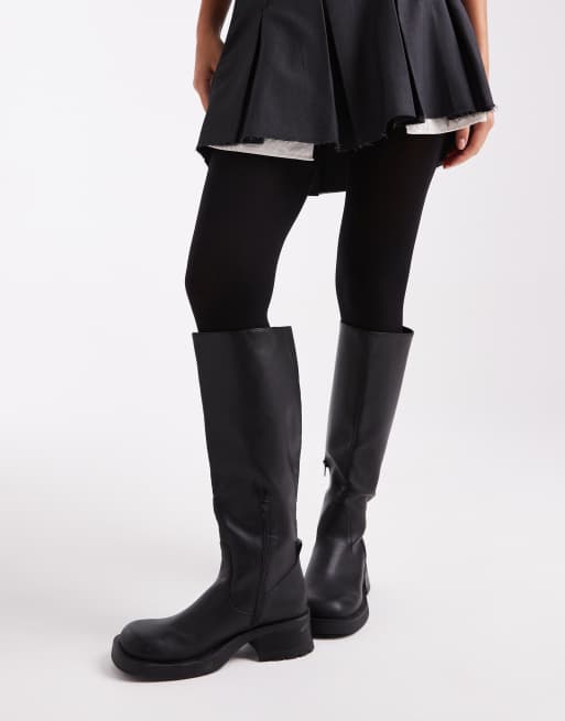 Pieces - Collant neri 90 denari, 3 di 3