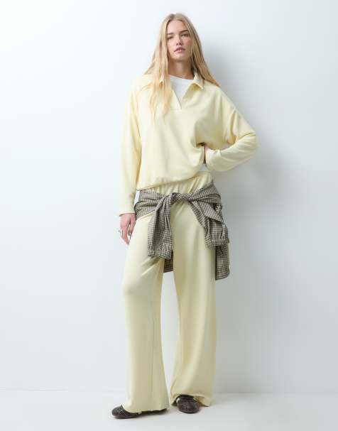 Pieces - Conjunto amarillo crema de polo - view 1
