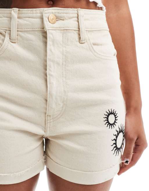 Cotton beach shorts womens deals