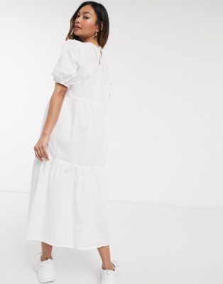 white cotton dresses uk