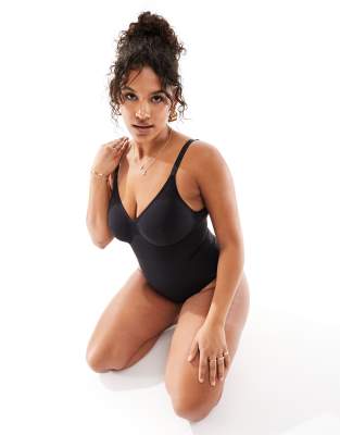 Bustier Sculptant Noir Snow Rose Taille L | Lingerie Gainante Neuve Avec étiquettes