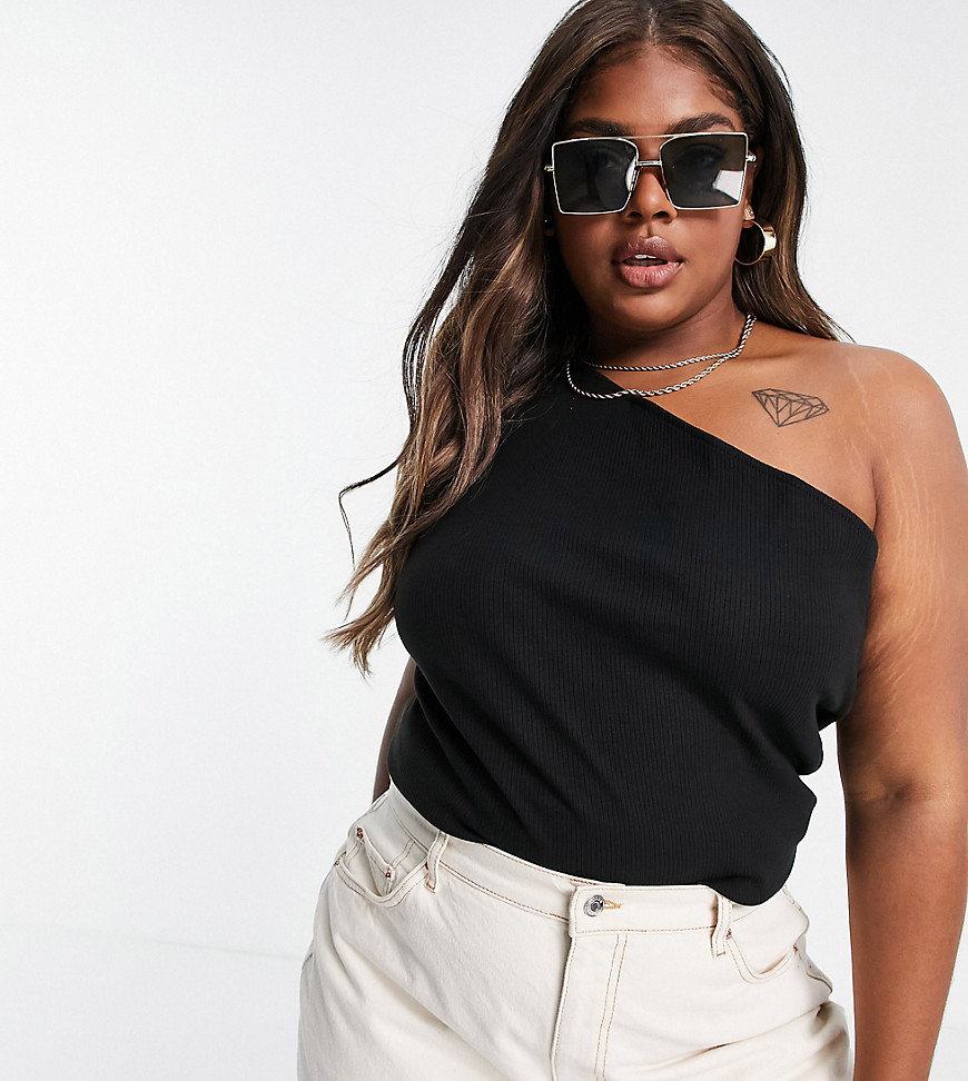 Plus-size top by PIECES
