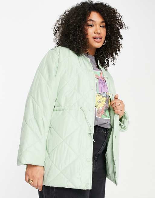 Green clearance drawstring jacket