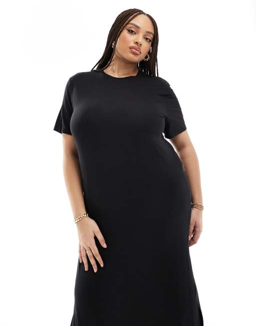 knee length dresses for ladies Casual T-Shirt Maxi Dress main image 0