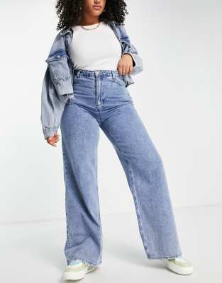 wide leg jeans curve