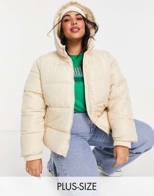 puffy plus size jacket