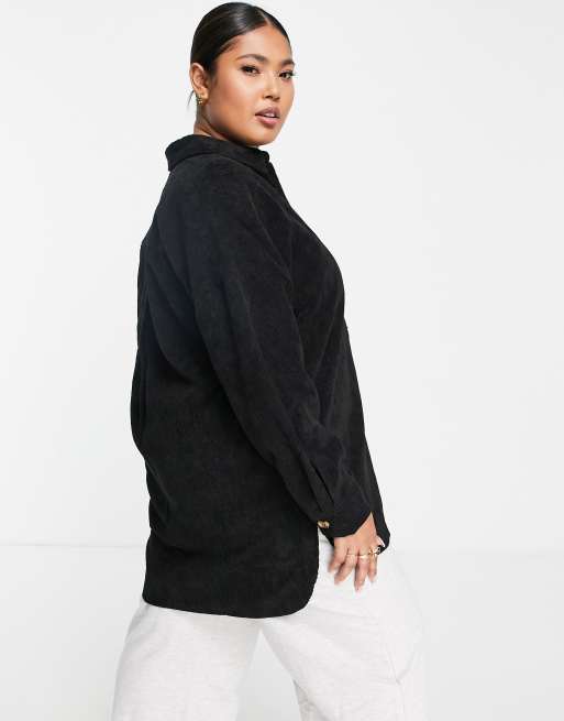 Pieces Curve - Surchemise - Carreaux noirs et crème, 3 de 4