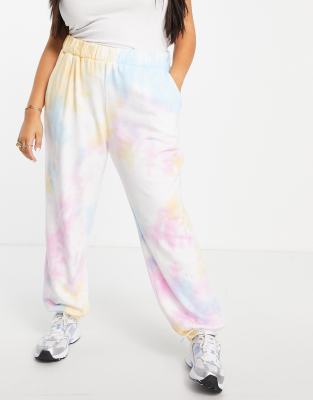 tie dye pastel joggers