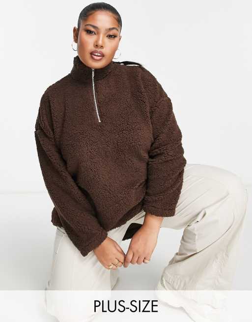 Plus size teddy on sale fleece