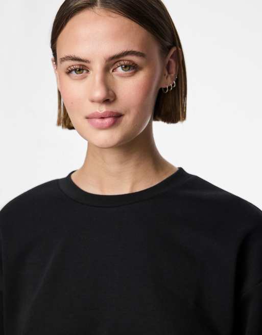 Pieces – Czarna bluza, 4 z 6