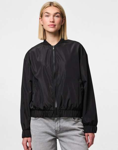 Pieces – Czarna bomberka - view 1