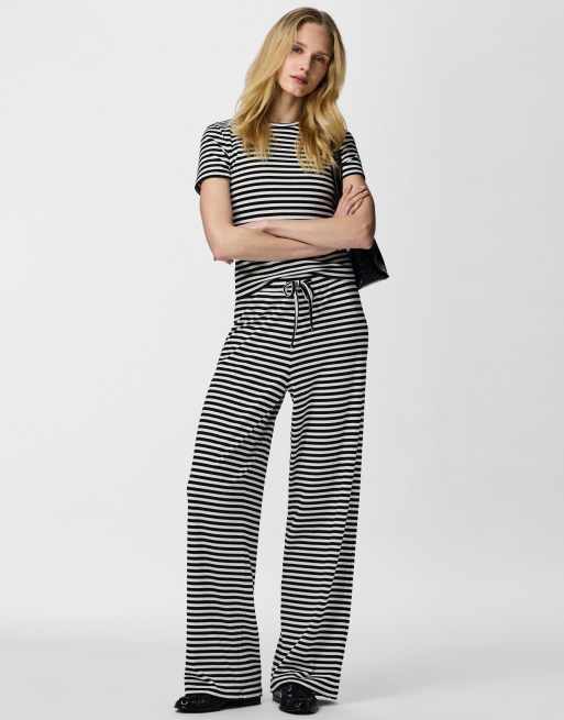 Pieces – Czarny T-shirt, 5 z 7