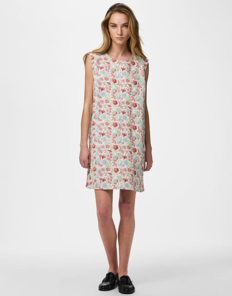 Pieces Denim dress in birch - view 1