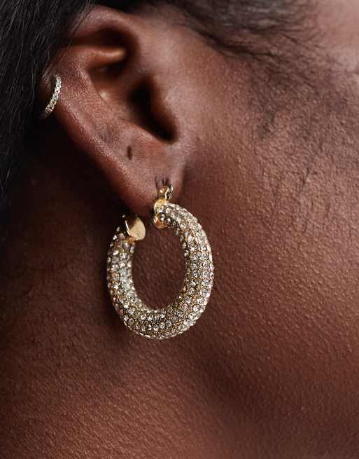 Diamante hoops store