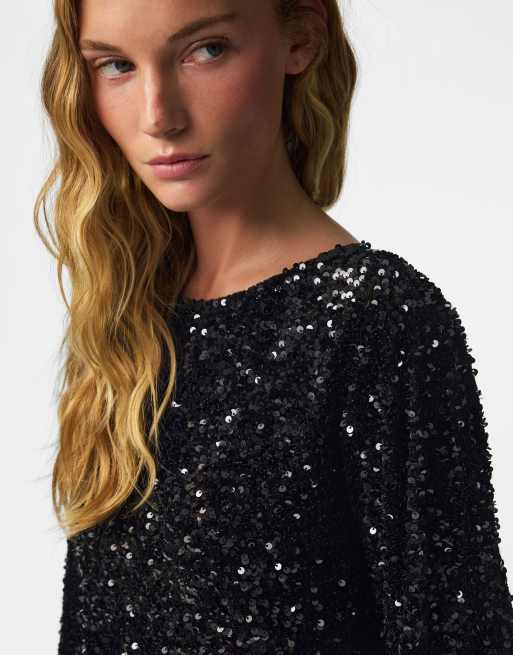 Pieces Dress in black1, 4 of 7