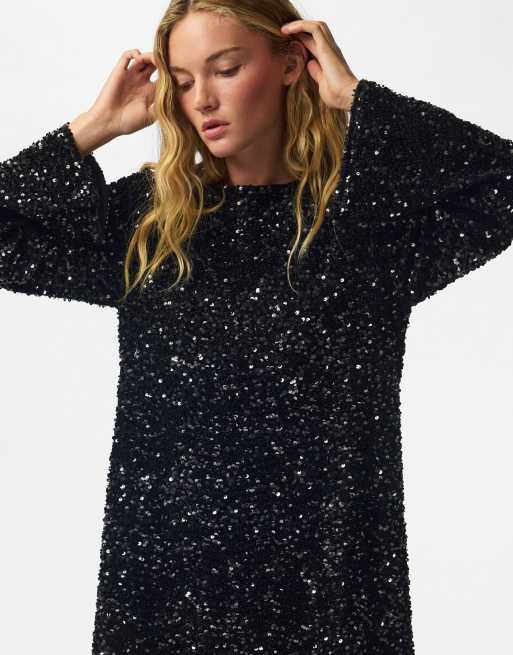 Pieces Dress in black1, 6 of 7