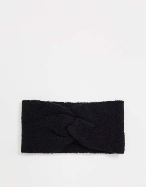Pieces - Fascia per capelli nera