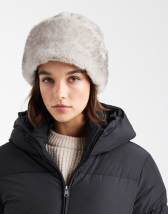 Kiwi & Co fluffy faux fur aviator hat in blue