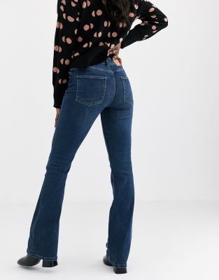 pieces flared jeans